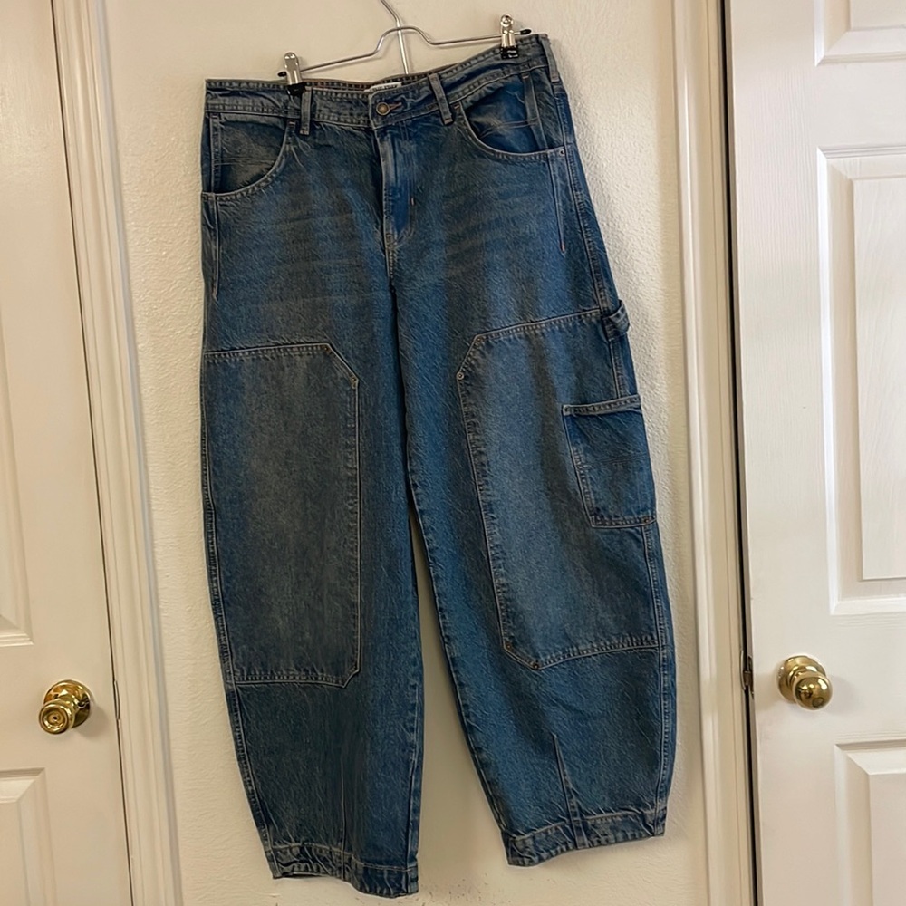 We The Free Loren High Rise Carpenter Barrel Jeans
